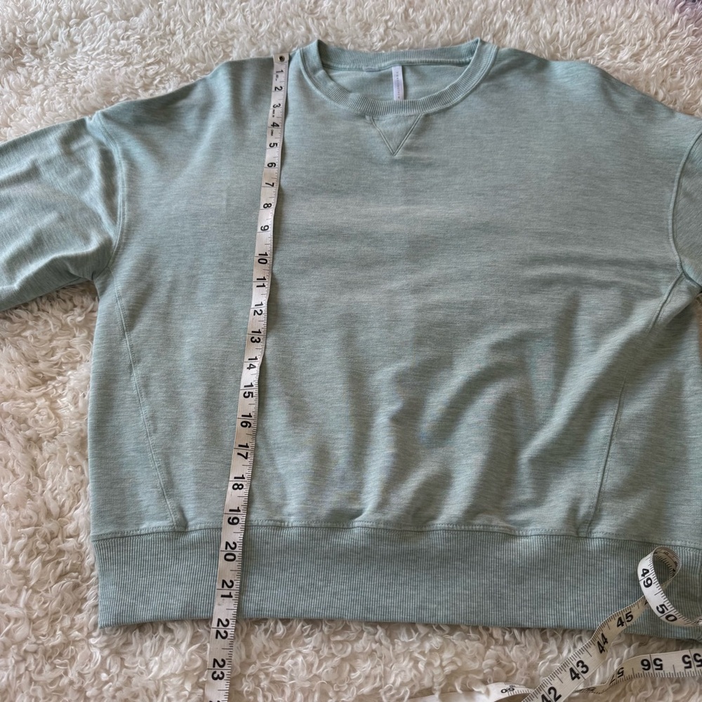 Travis Mathew Cloud Terry Crew Sweatshirt Long sleeve pullover Gorpcore Golf M - Picture 8 of 12